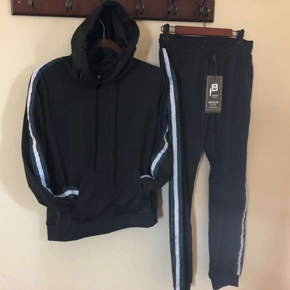 American Stitch Hoodie And Pants 